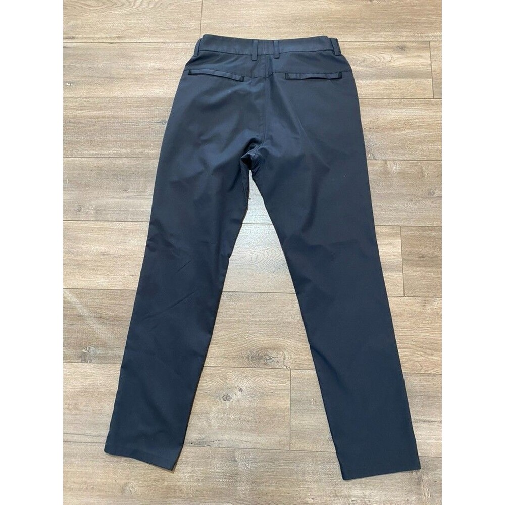 Jack Archer Jetsetter Performance Mens 31X30 Black Smart Tech Chino Golf Pants - Picture 6 of 8